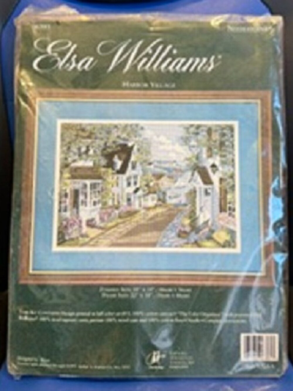 NEW Harbor Village Needlepoint Kit By Elsa Williams Canvas Pure Wool Tapestry